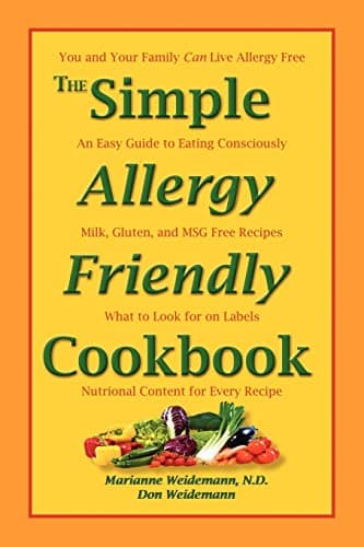 Book cover for The Simple Allergy Friendly Cookbook by Weidemann N.D., Marianne