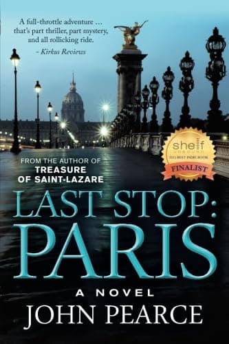 Book cover for Last Stop: Paris (Eddie Grant Saga) by Pearce, John