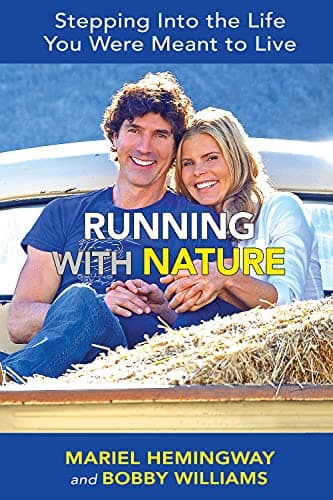 Book cover for Running with Nature: Stepping Into the Life You Were Meant to Live by Hemingway, Mariel