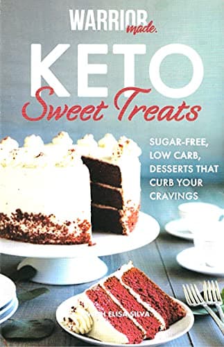 Book cover for KETO Sweet Treats by Elisa Silva