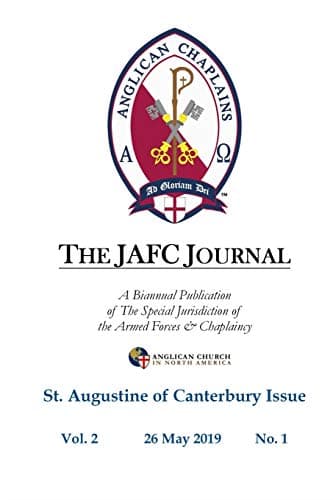 Book cover for The JAFC Journal: St. Augustine of Canterbury Issue - May 26, 2019 by Jurisdiction, Chaplaincy