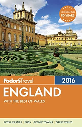 Book cover for Fodor's England 2016: with the Best of Wales (Full-color Travel Guide) by Fodor's Travel Guides