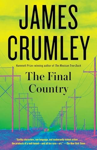 Book cover for The Final Country (Milo Milodragovitch) by Crumley, James