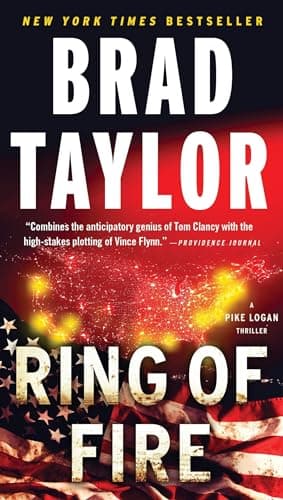 Book cover for Ring of Fire (A Pike Logan Thriller) by Taylor, Brad