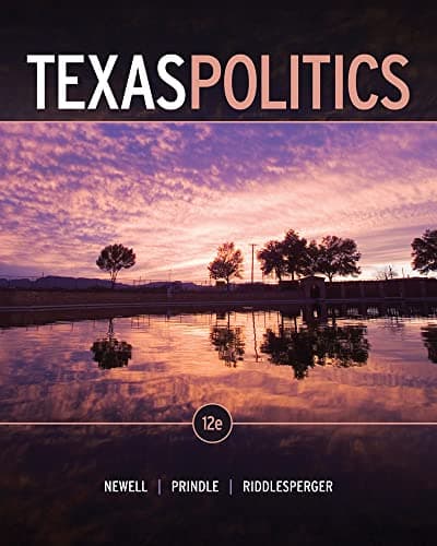 Book cover for Texas Politics by Prindle, David F.