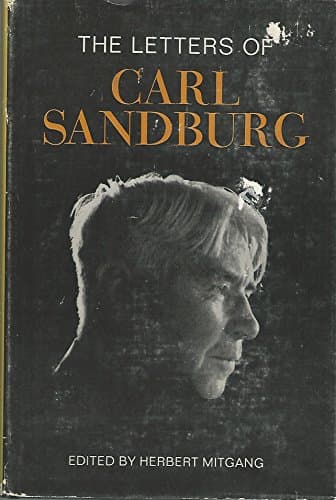 Book cover for The Letters of Carl Sandburg by Carl Sandburg