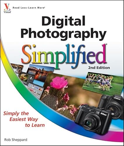 Book cover for Digital Photography Simplified by Sheppard, Rob