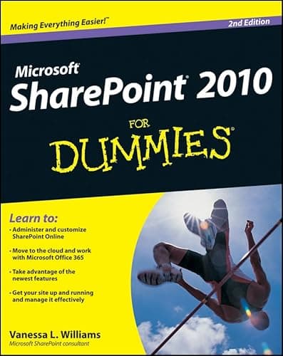 Book cover for SharePoint 2010 For Dummies by Williams, Vanessa L.