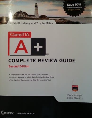 Book cover for CompTIA A+ Complete Study Guide: Exams 220-801 and 220-802 by Docter, Quentin