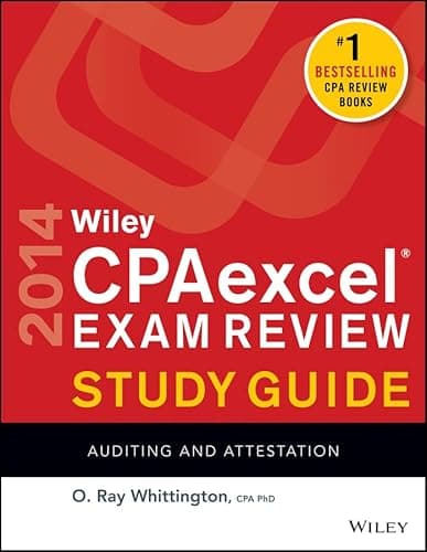 Book cover for Wiley CPAexcel Exam Review 2014 Study Guide, Auditing and Attestation by Whittington, O. Ray, Ph.D.