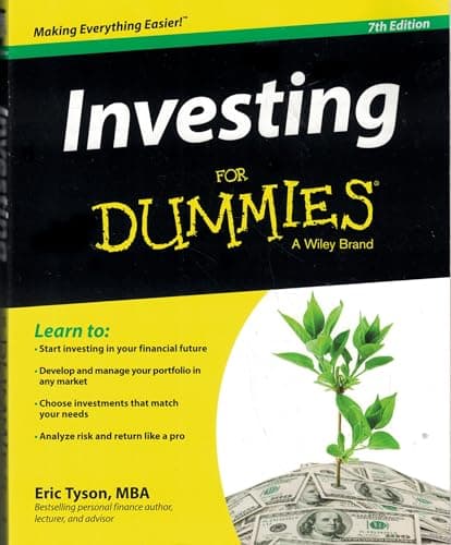 Book cover for Investing For Dummies by Tyson, Eric