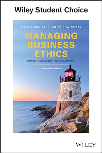 Book cover for Managing Business Ethics: Straight Talk about How to Do It Right by Trevino, Linda K.