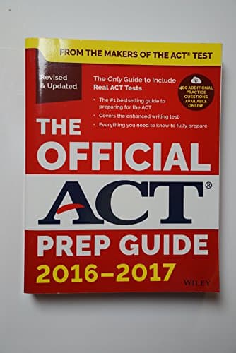 Book cover for The Official ACT Prep Guide 2016-2017 by Act, Inc.