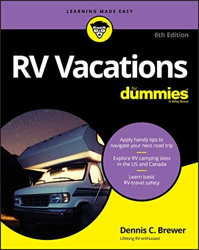Book cover for RV Vacations For Dummies, 6th Edition by Brewer
