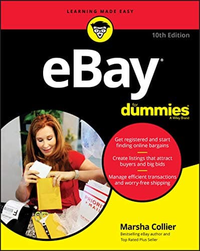 Book cover for eBay For Dummies, (Updated for 2020) (For Dummies (Computer/Tech)) by Collier, Marsha
