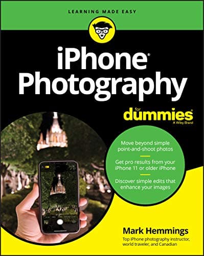 Book cover for iPhone Photography For Dummies by Hemmings, Mark