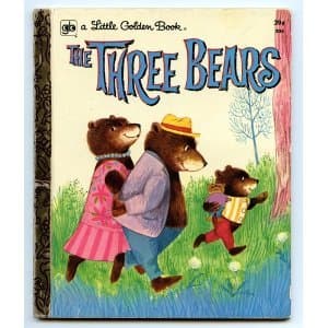 Book cover for The Three Bears by Watts, Mabel