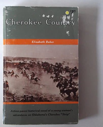 Book cover for Cherokee country, by Baker, Elizabeth