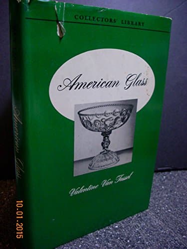 Book cover for American Glass by Van Tassel, Valentine