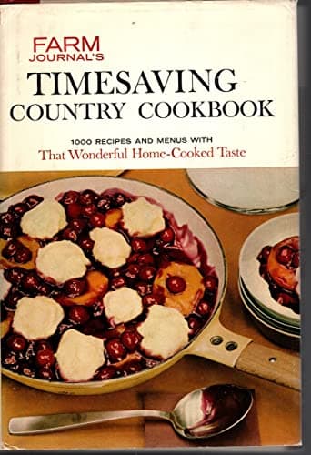 Book cover for Farm Journal's Timesaving Country Cookbook by farm journal
