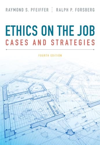 Book cover for Ethics on the Job: Cases and Strategies by Pfeiffer, Raymond