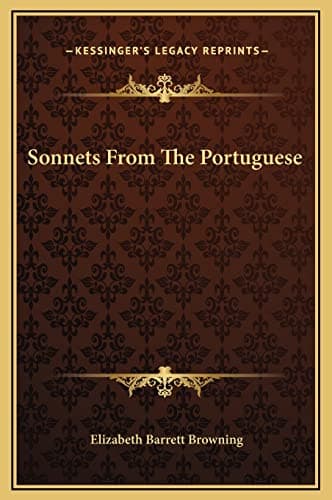 Book cover for Sonnets From The Portuguese by Browning, Professor Elizabeth Barrett