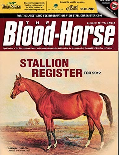 Book cover for Stallion Register 2012 by Blood-Horse Publications