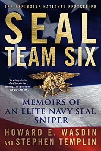 Book cover for SEAL Team Six: Memoirs of an Elite Navy SEAL Sniper by Wasdin, Howard E.