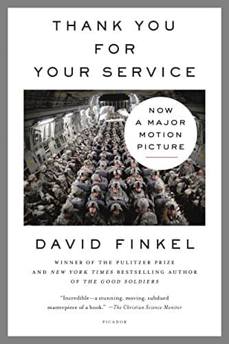 Book cover for Thank You for Your Service by Finkel, David