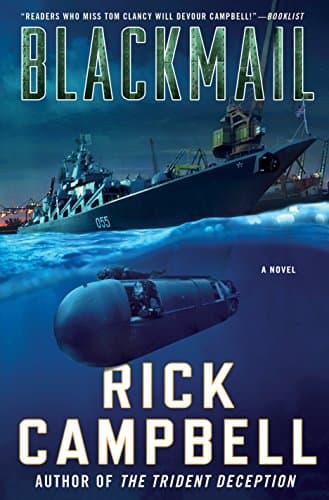 Book cover for Blackmail: A Novel (Trident Deception Series, 4) by Campbell, Rick
