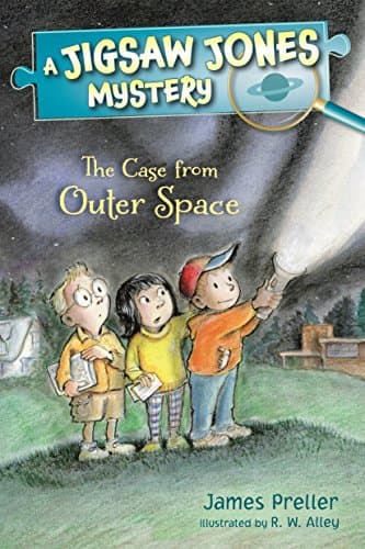 Book cover for Jigsaw Jones: The Case from Outer Space (Jigsaw Jones Mysteries) by Preller, James