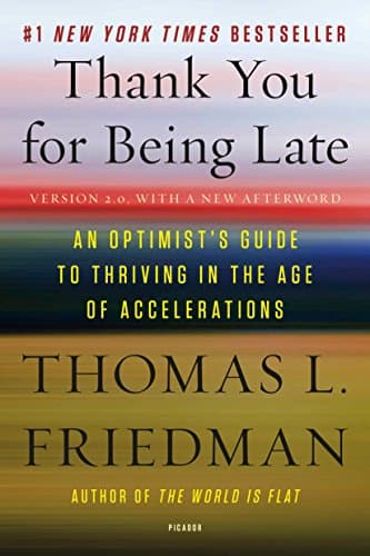 Book cover for Thank You for Being Late by Friedman, Thomas L