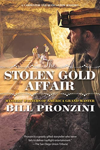 Book cover for The Stolen Gold Affair: A Carpenter and Quincannon Mystery by Pronzini, Bill