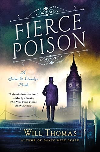 Book cover for Fierce Poison: A Barker & Llewelyn Novel by Thomas, Will