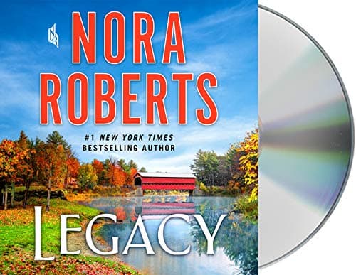 Book cover for Legacy: A Novel by Roberts, Nora