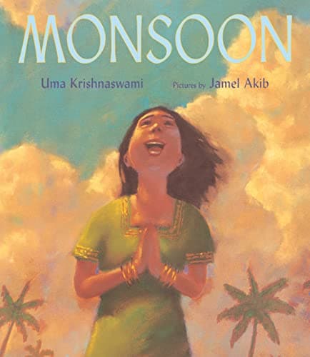Book cover for Monsoon by Krishnaswami, Uma