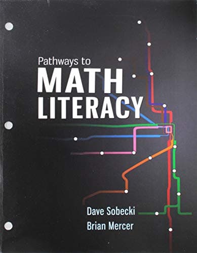 Pathways to Math Literacy (Loose Leaf)