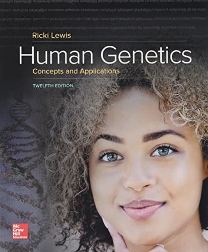 Book cover for Human Genetics by Ricki Lewis