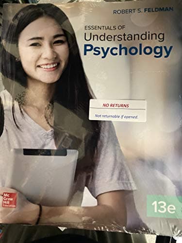 Book cover for Essentials of Understanding Psychology by Feldman, Robert S.