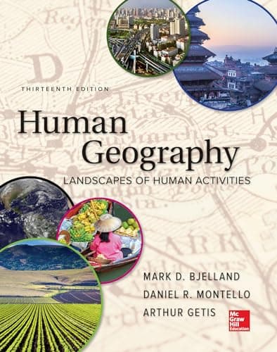 Book cover for Loose Leaf for Human Geography by Bjelland, Mark