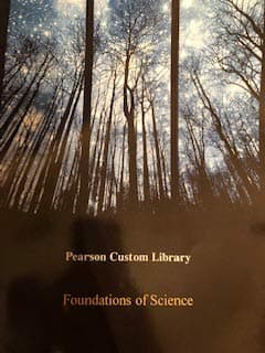 Book cover for Foundations of Science by Pearson