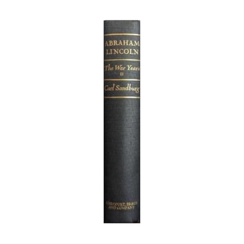 Book cover for Abraham Lincoln The War Years; Volume Two by Sandburg, Carl