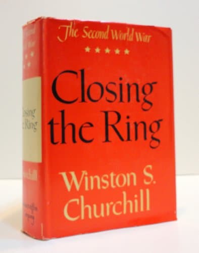 Book cover for Closing The Ring - Second World War by Churchill, Winston S.