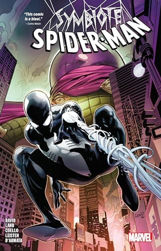 Book cover for Symbiote Spider-Man by David, Peter