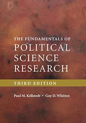 Book cover for The Fundamentals of Political Science Research by Kellstedt, Paul M