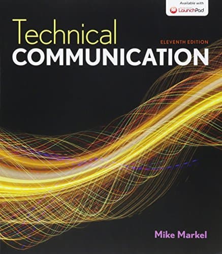 Book cover for Technical Communication 11e & LaunchPad for Technical Communication 11e (Six Month Access) by Markel, Mike