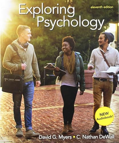 Book cover for Exploring Psychology by Myers, David G.