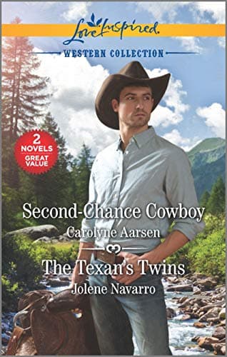 Book cover for Second-Chance Cowboy & The Texan's Twins (Love Inspired Western Collection) by Aarsen, Carolyne