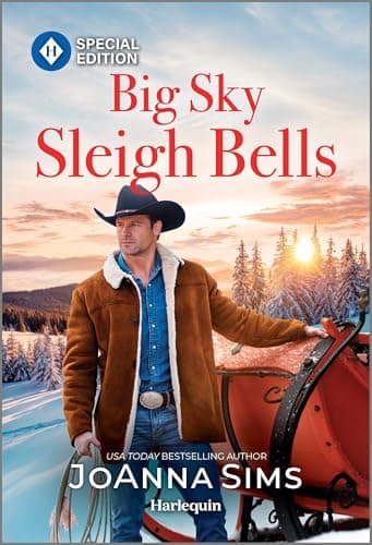 Book cover for Big Sky Sleigh Bells: A Montana Christmas Love Story (The Brands of Montana, 17) by Sims, JoAnna