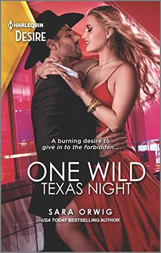 Book cover for One Wild Texas Night (Return of the Texas Heirs, 2) by Orwig, Sara